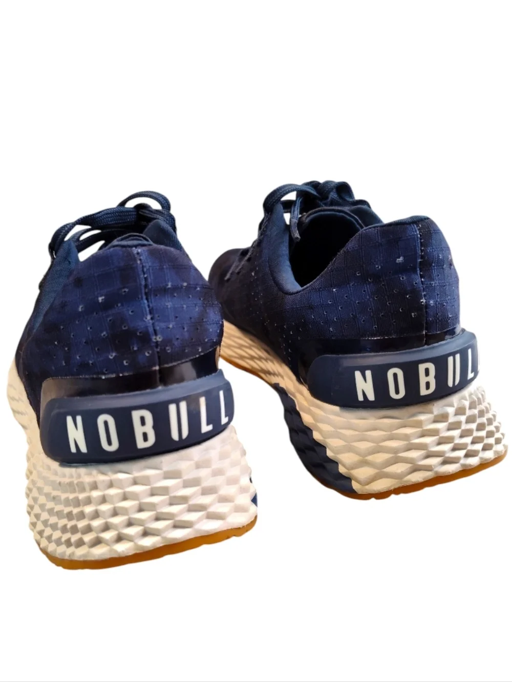 NOBULL Blue Ripstop Runner Womens 9 Mens 7.5 - Picture 2 of 12